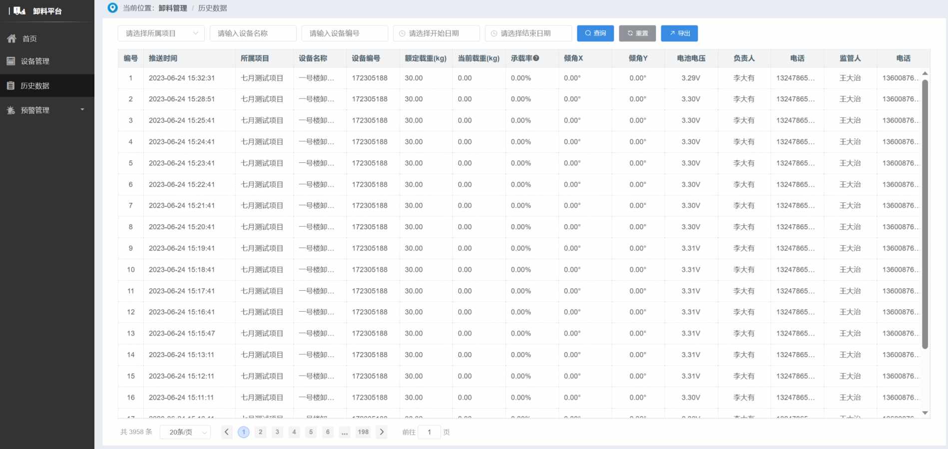 陜西知行華智：工地卸料平臺(tái)管理系統(tǒng)有什么功能優(yōu)勢(shì)？
