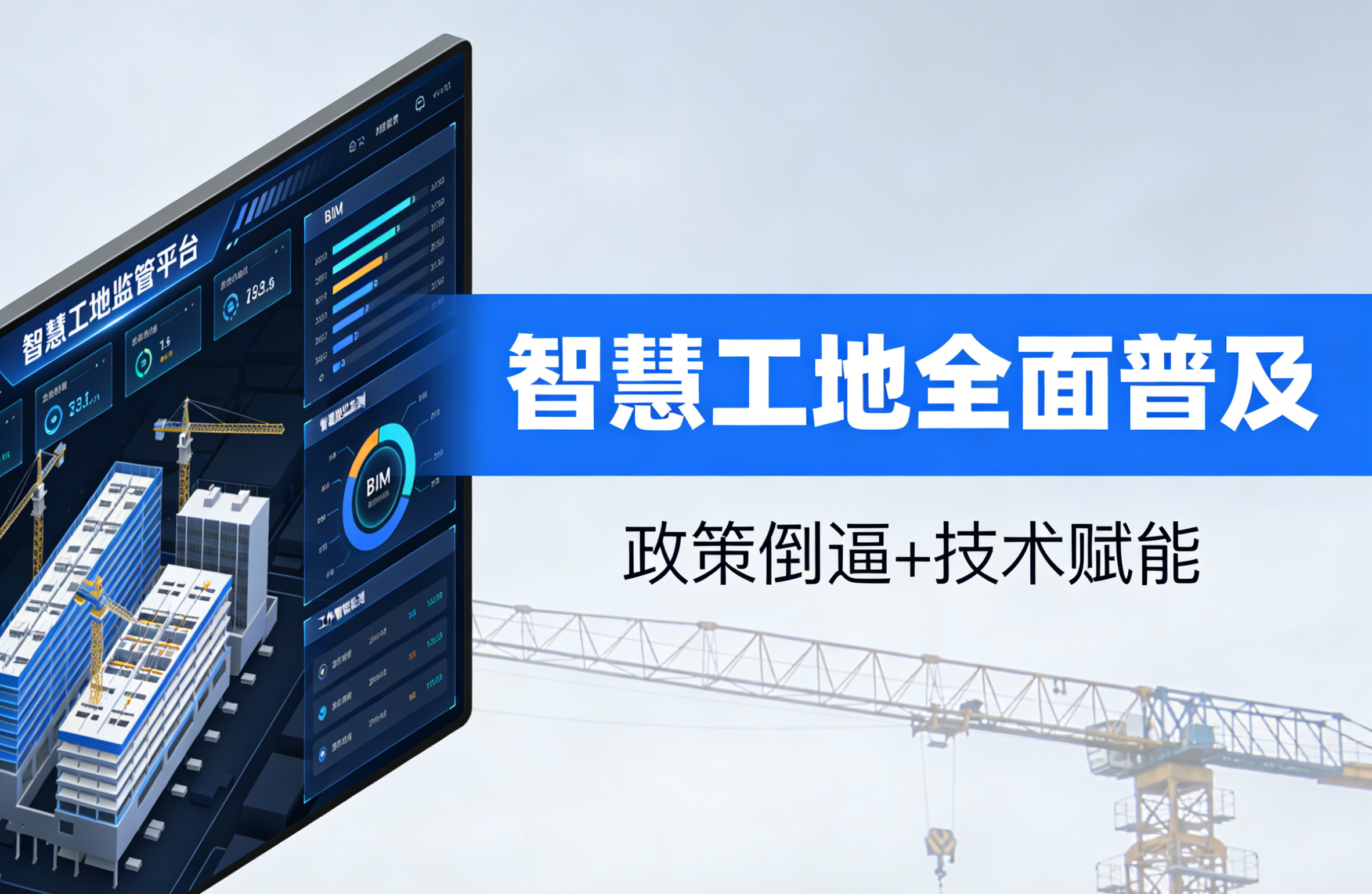 政策倒逼+技術(shù)賦能，智慧工地成建筑業(yè)破局關(guān)鍵
