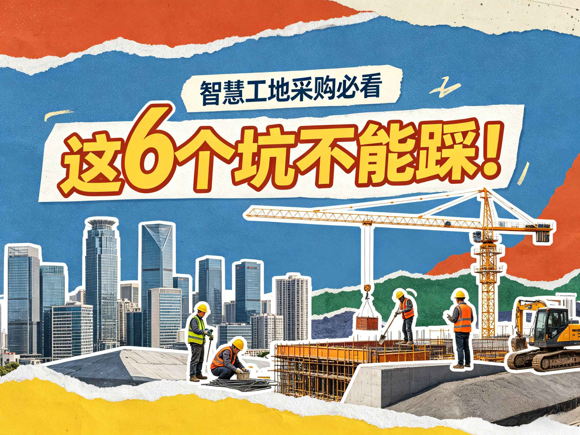 智慧工地采購避坑指南：6大誤區(qū)千萬別踩！