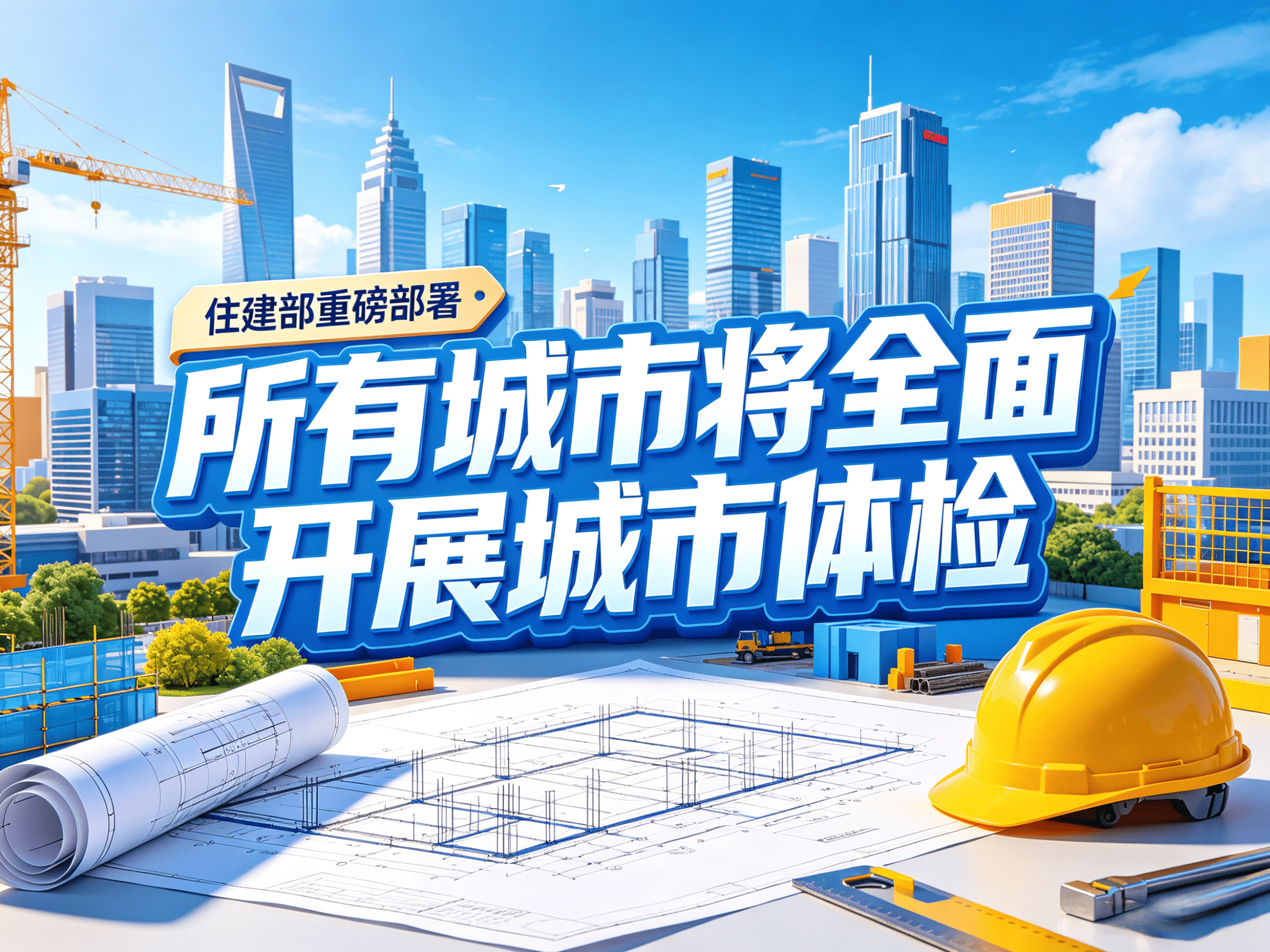 重磅部署！我國所有城市將全面開展城市體檢