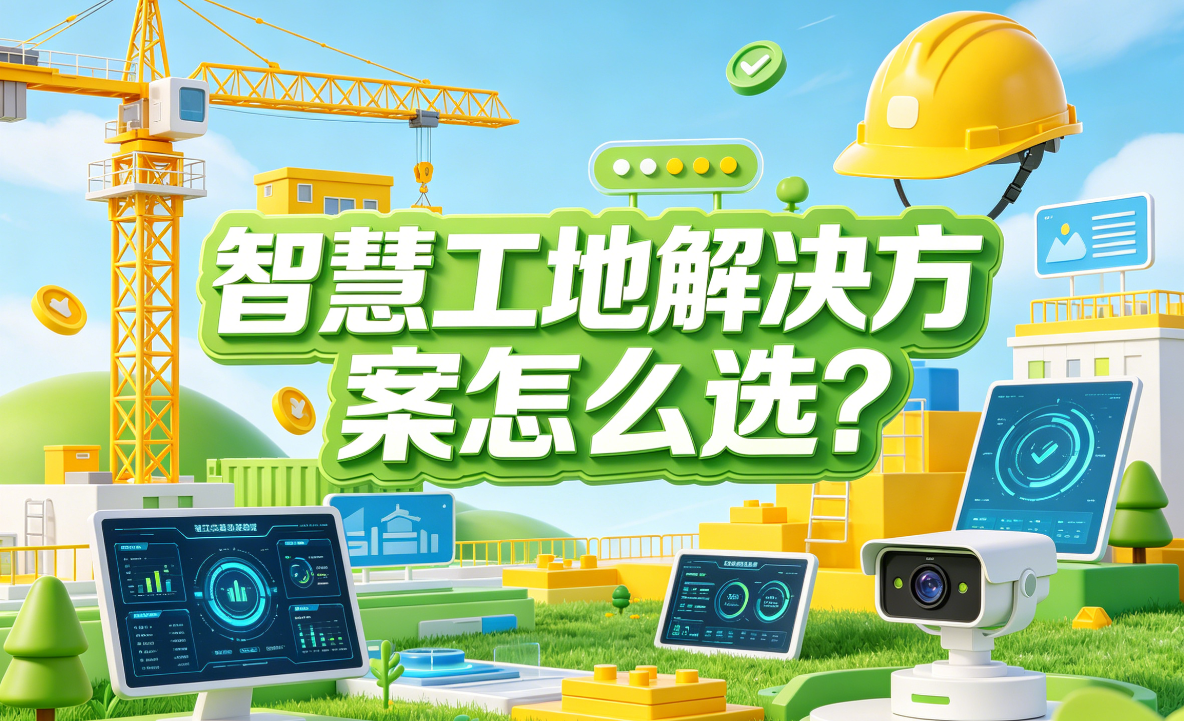 智慧工地解決方案怎么選？看場景，別只看功能